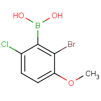 CAS: 957062-90-7 | OR59359 | 2-Bromo-6-chloro-3-methoxybenzeneboronic acid