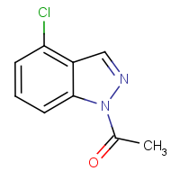 CAS: 145439-15-2 | OR59366 | 1-Acetyl-4-chloro-1H-indazole