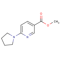 CAS: 210963-94-3 | OR59370 | Methyl 6-(pyrrolidin-1-yl)nicotinate