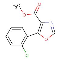 CAS:89204-91-1 | OR59389 | Methyl 5-(2-chlorophenyl)-1,3-oxazole-4-carboxylate
