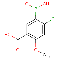 CAS: 957066-09-0 | OR59414 | 5-Carboxy-2-chloro-4-methoxybenzeneboronic acid