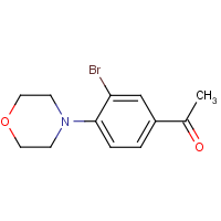 CAS:957066-05-6 | OR59418 | 3'-Bromo-4'-(morpholin-4-yl)acetophenone