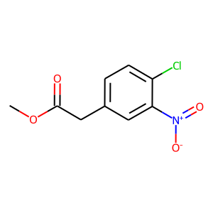 CAS:300355-23-1 | OR5942 | Methyl 4-chloro-3-nitrophenylacetate