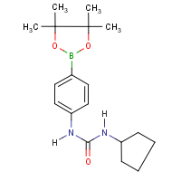 CAS:874297-80-0 | OR5968 | 4-[(Cyclopentylcarbamoyl)amino]benzeneboronic acid, pinacol ester
