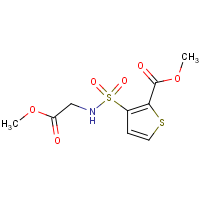 CAS: 106820-63-7 | OR5979 | Methyl 3-[(methoxycarbonyl)methyl]sulphamoylthiophene-2-carboxylate