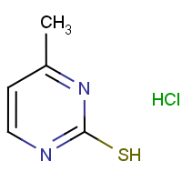 CAS:6959-66-6 | OR59840 | 4-Methylpyrimidine-2-thiol hydrochloride