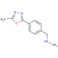 CAS: 944450-83-3 | OR59897 | 2-{4-[Methyl(aminomethyl)]phenyl}-5-methyl-1,3,4-oxadiazole