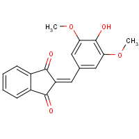 CAS: 53566-07-7 | OR59930 | 2-(3,5-Dimethoxy-4-hydroxybenzylidene)-1H-indene-1,3(2H)-dione