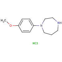 CAS:934992-02-6 | OR60021 | 1-(4-Methoxyphenyl)homopiperazine hydrochloride