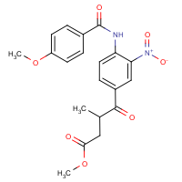 CAS: 74149-72-7 | OR60032 | Methyl 4-{4-[(4-methoxybenzoyl)amino]-3-nitrophenyl}-3-methyl-4-oxobutanoate