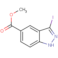 CAS: 885271-25-0 | OR60118 | Methyl 3-iodo-1H-indazole-5-carboxylate