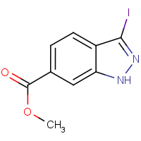 CAS: 885518-82-1 | OR60120 | Methyl 3-iodo-1H-indazole-6-carboxylate