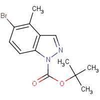 CAS: 1257535-48-0 | OR60157 | 5-Bromo-4-methyl-1H-indazole, N1-BOC protected