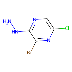 CAS:1374652-24-0 | OR60230 | 3-Bromo-5-chloro-2-hydrazinopyrazine