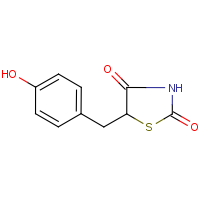 CAS:74772-78-4 | OR60257 | 5-(4-Hydroxybenzyl)-1,3-thiazolidine-2,4-dione