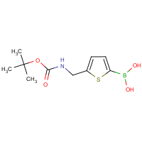 CAS:1072951-39-3 | OR60261 | 5-(Aminomethyl)thiophene-2-boronic acid, N-BOC protected