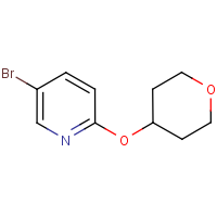 CAS: 494772-07-5 | OR6070 | 5-Bromo-2-[(tetrahydro-2H-pyran-4-yl)oxy]pyridine
