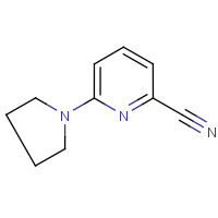 CAS: 160017-13-0 | OR6081 | 6-(Pyrrolidin-1-yl)pyridine-2-carbonitrile