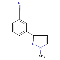 CAS: 207909-05-5 | OR6084 | 3-(1-Methyl-1H-pyrazol-3-yl)benzonitrile