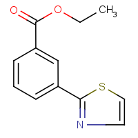 CAS:886851-29-2 | OR6089 | Ethyl 3-(1,3-thiazol-2-yl)benzoate