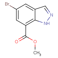 CAS: 898747-24-5 | OR61032 | Methyl 5-bromo-1H-indazole-7-carboxylate