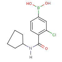 CAS:957061-19-7 | OR6106 | 3-Chloro-4-(cyclopentylcarbamoyl)benzeneboronic acid