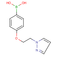 CAS: 957061-18-6 | OR6109 | 4-[2-(1H-Pyrazol-1-yl)ethoxy]benzeneboronic acid