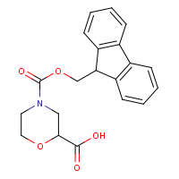 CAS:312965-04-1 | OR61125 | Morpholine-2-carboxylic acid, N-FMOC protected