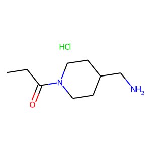 CAS:1332765-74-8 | OR61134 | 4-(Aminomethyl)-1-propanoylpiperidine hydrochloride