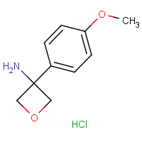 CAS: 1332765-59-9 | OR61150 | 3-Amino-3-(4-methoxyphenyl)oxetane hydrochloride