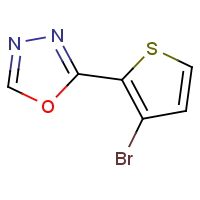 CAS: 1357064-43-7 | OR61154 | 2-(3-Bromothien-2-yl)-1,3,4-oxadiazole