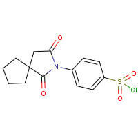 CAS:1378261-28-9 | OR61158 | 4-(1,3-Dioxo-2-azaspiro[4.4]non-2-yl)benzenesulphonyl chloride
