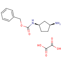CAS:1418119-71-7 | OR61161 | (1R,3S)-Cyclopentane-1,3-diamine oxalate, 1-CBZ protected