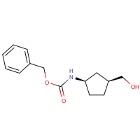 CAS:1378251-33-2 | OR61162 | [(1S,3R)-3-{[(Benzyloxy)carbonyl]amino}cyclopent-1-yl]methanol