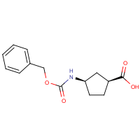 CAS: 180323-36-8 | OR61163 | (1S,3R)-3-Aminocyclopentane-1-carboxylic acid, N-CBZ protected