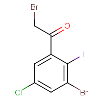 CAS: 2167707-45-9 | OR61189 | 3-Bromo-5-chloro-2-iodophenacyl bromide