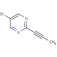 CAS:2222541-47-9 | OR61199 | 5-Bromo-2-(prop-1-ynyl)pyrimidine