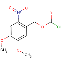 CAS:42855-00-5 | OR61202 | 4,5-Dimethoxy-2-nitrobenzyl chloroformate