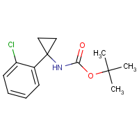 CAS: 1332765-98-6 | OR61225 | 1-(2-Chlorophenyl)cyclopropan-1-amine, N-BOC protected