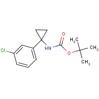 CAS: 1332765-65-7 | OR61227 | 1-(3-Chlorophenyl)cyclopropan-1-amine, N-BOC protected