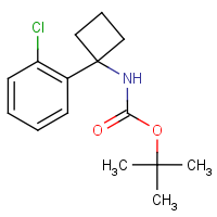 CAS: 1332765-96-4 | OR61233 | 1-(2-Chlorophenyl)cyclobutan-1-amine, N-BOC protected