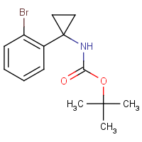 CAS: 1332766-03-6 | OR61239 | 1-(2-Bromophenyl)cyclopropan-1-amine, N-BOC protected