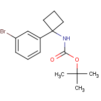 CAS: 1245647-81-7 | OR61244 | 1-(3-Bromophenyl)cyclobutan-1-amine, N-BOC protected