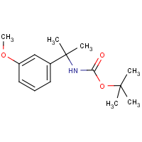 CAS: 1338222-69-7 | OR61248 | alpha,alpha-Dimethyl-3-methoxybenzylamine, N-BOC protected