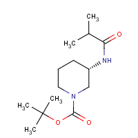 CAS: 1332765-87-3 | OR61265 | (3S)-3-(Isobutanoylamino)piperidine, N1-BOC protected