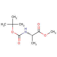 CAS:28875-17-4 | OR61274 | L-Alanine methyl ester, N-BOC protected