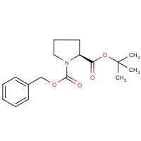CAS:16881-39-3 | OR61284 | tert-Butyl (2S)-pyrrolidine-2-carboxylate, N-CBZ protected