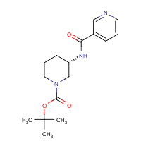 CAS: 1332765-68-0 | OR61326 | (3S)-3-{[(Pyridin-3-yl)carbonyl]amino}piperidine, N1-BOC protected