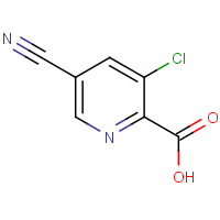 CAS: 1200497-81-9 | OR61372 | 3-Chloro-5-cyanopyridine-2-carboxylic acid