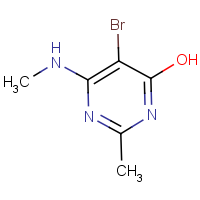 CAS:1135283-28-1 | OR61373 | 5-Bromo-4-hydroxy-2-methyl-6-(methylamino)pyrimidine
